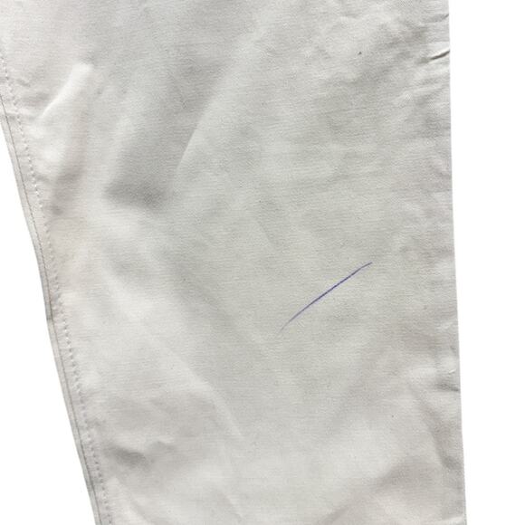 ZARA Men’s Slim Fit Chino Pants in Cream/Bone Cotton Blend size 30 - Picture 5 of 8